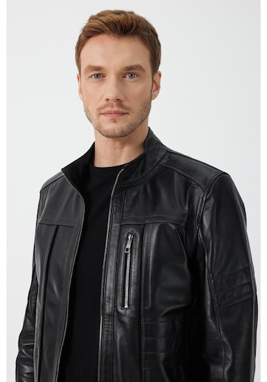 Tete Siyah Deri Mont Siyah