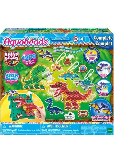 31994 Aquabeads Dinozor Dünyası Seti 1200 Parça +4 Yaş