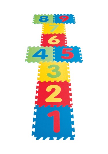 Pilsan Polietilen Rakamlı Sek Sek Yer Karosu 300x300x7 Mm / 86934