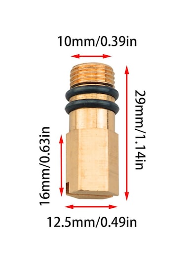 6 Adet Sıcak Ve Soğuk Su Musluğu Tek Soğuk Su Musluğu Fiş Pirinç Altın