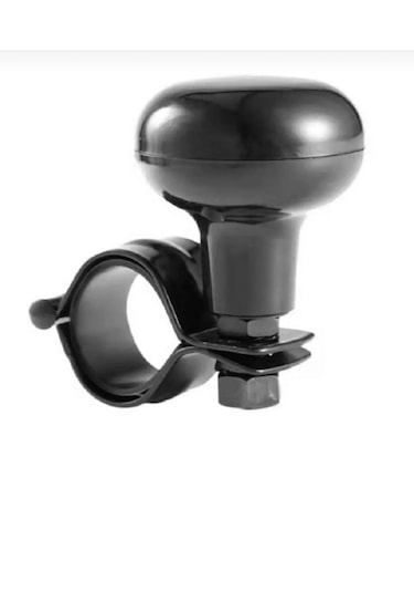 Point Siyah Lüx Direksiyon Topuzu Metal Bağlantılı Klasik Siyah