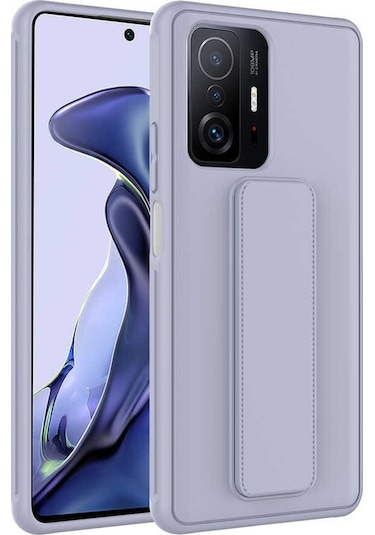 Xiaomi Mi 11T Pro 5G Kılıf Zore Qstand Katlanabilir Standlı Kılıf