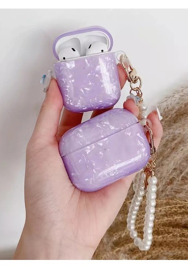 Cronax Airpods Uyumlu 2 İçin Silikon Kılıf Anahtarlıklı 261148736 Violet