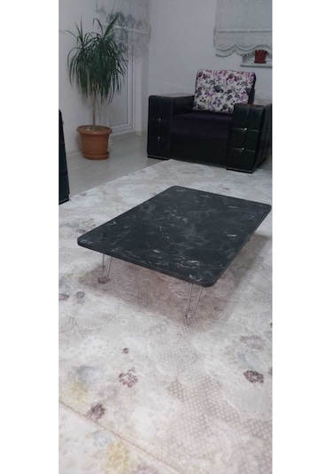 Yeni Model Dikdörtgen Yer Sofrası 60 90 Ahşap