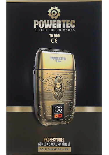 Powertec TR-950 Günlük Sakal Tıraş Makinesi