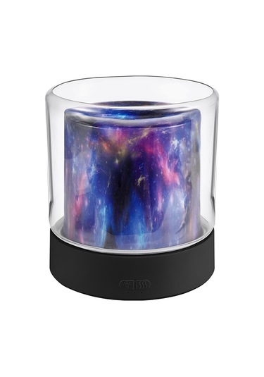 Sones Renkli Işık Alev Aromaterapi Nemlendirici Ev Ortam Işığı Masaüstü Koku Difüzörü