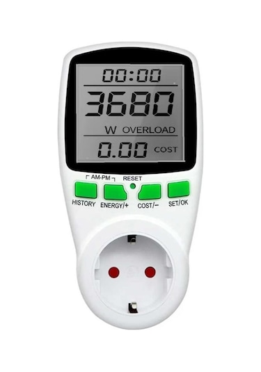 S-line Dt-wt1 Priz Tipi Wattmetre