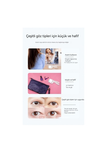 Xianwen Zzhyt Elektrikli Kirpik Kıvırıcı Beyaz