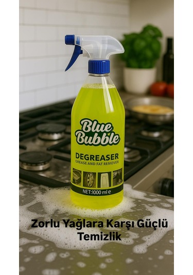 Blue Bubble Yağ Çözücü Tekli