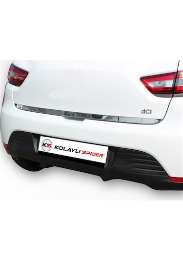 Renault Clio 4 Bagaj Alt Çıta Krom   2013-2019