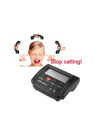 Yifomall "ct-cıd803 Plus Arama Engelleyici: 1500 Numaralı Kara Liste, Lcd Ekranlı Sabit Hat Telefonları İçin Rahatsız Edici Aramaları Durdurur"