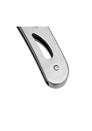 Mufunye Berberler Ve Kuaförler İçin Paslanmaz Çelik Katlanabilir Tıraş Bıçağı - 21,5 Cm