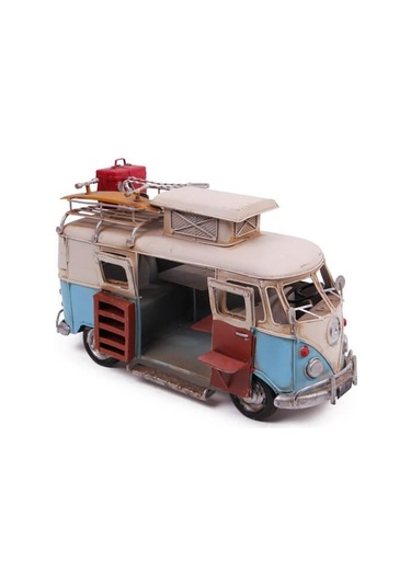 Dekoratif Metal Vosvos Minibüs Biblo