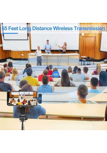 İphone Uyumlu İpad Uyumlu İçin K9 Kablosuz Yaka Mikrofonu, Kayıt İçin Kablosuz Mikrofon, Otomatik Senkronizasyonlu-1344