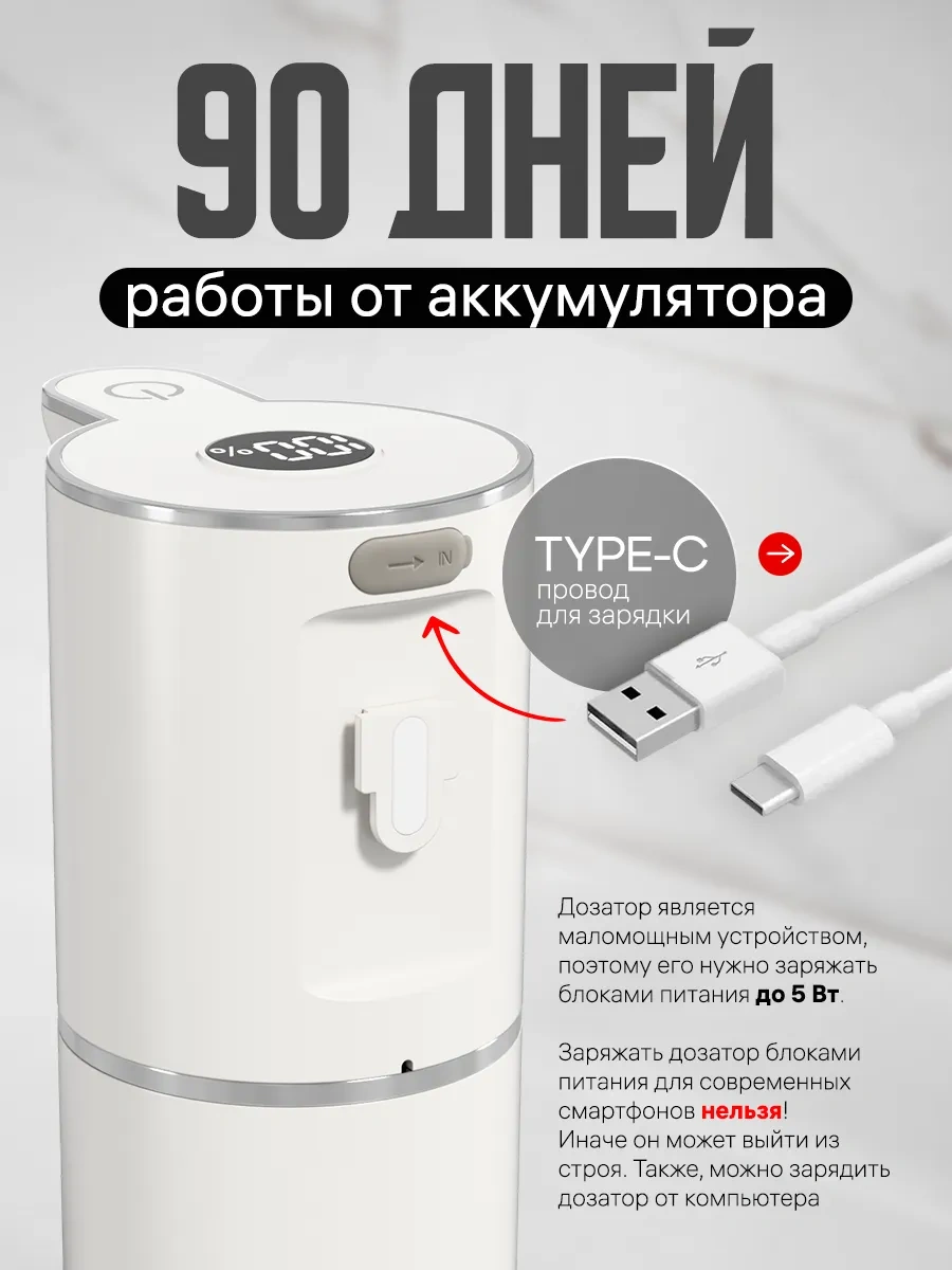 Wınner Star Sıvı Sabunluk Sensörlü Dispenserde 222579778 Beyaz