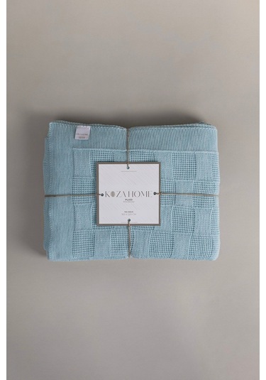 Plaid Mavi Tek Kişilik Battaniye 160x220 15021 Mavi