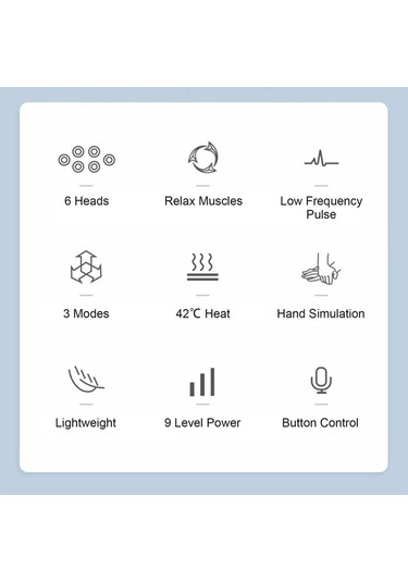 Novahub Boyun Isıtmalı Masaj Aleti Elektrikli Pluse Masaj Aleti Boyun Omuz Ağrısı Giderici Kadınlar Erkekler İçin Kasları Rahatlatır Beyaz