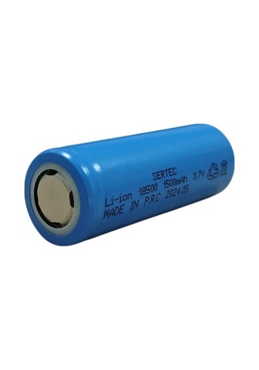 3.7v Li-ion 18500 1500 Mah 10c Şarjlı Pil