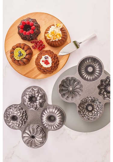 Emsan Griss One&Four Gri Kek Kalıbı