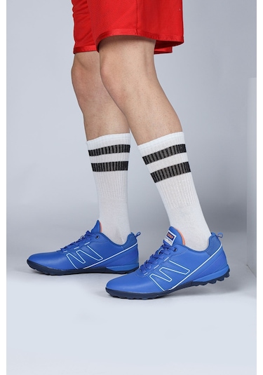 Jump 29112 Royal Mavi Halı Saha Krampon Futbol Ayakkabısı