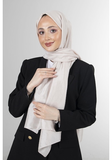 Harem Scarf Brisa Vual Şal - Taş - Taş