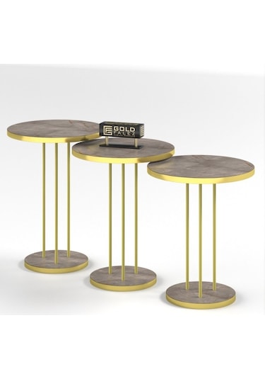 Zigon Sehpa Terra Gold Gordion