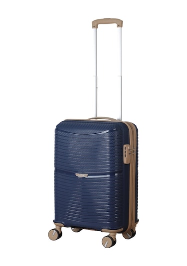 Mçs Group V379 Aura Y.üretim Pp Valiz 55 Cm S21yy100014255 11014 Lacivert/şampanya