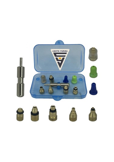 Dupont İbelo Carrier Dunhil Ronson Univeral Gaz Aparatı 9'lu Set