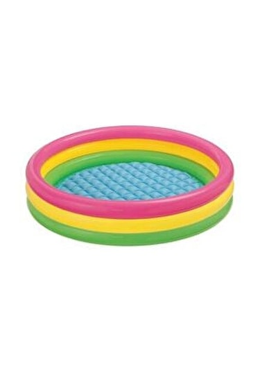 Bestway Şişme Havuz Tabanı Şişme 3 Boğumlu 152cm X 30cm 51103 Çok Renkli