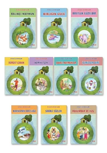 Öykü Dünyam Dizisi Kutulu 10 Kitap