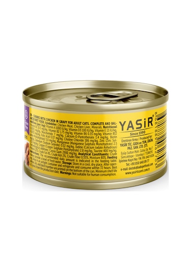 Bado Gurme Yaş Yetişkin Kedi Maması Tavuklu 85 Gr 36 Adet