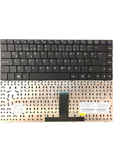 Clevo M4121 Notebook Klavye Tuş Takımı 6-80-W84T0-251-1