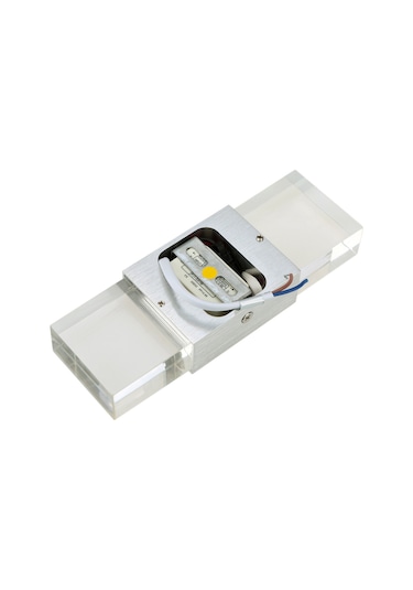 Padalink Alüminyum Gövde Led Duvar Lambası, 2 Adet Epistar Led Işık Kaynağı, Modern Tasarım, Odalar Ve Oteller İçin Kırmızı Işık Kırmızı