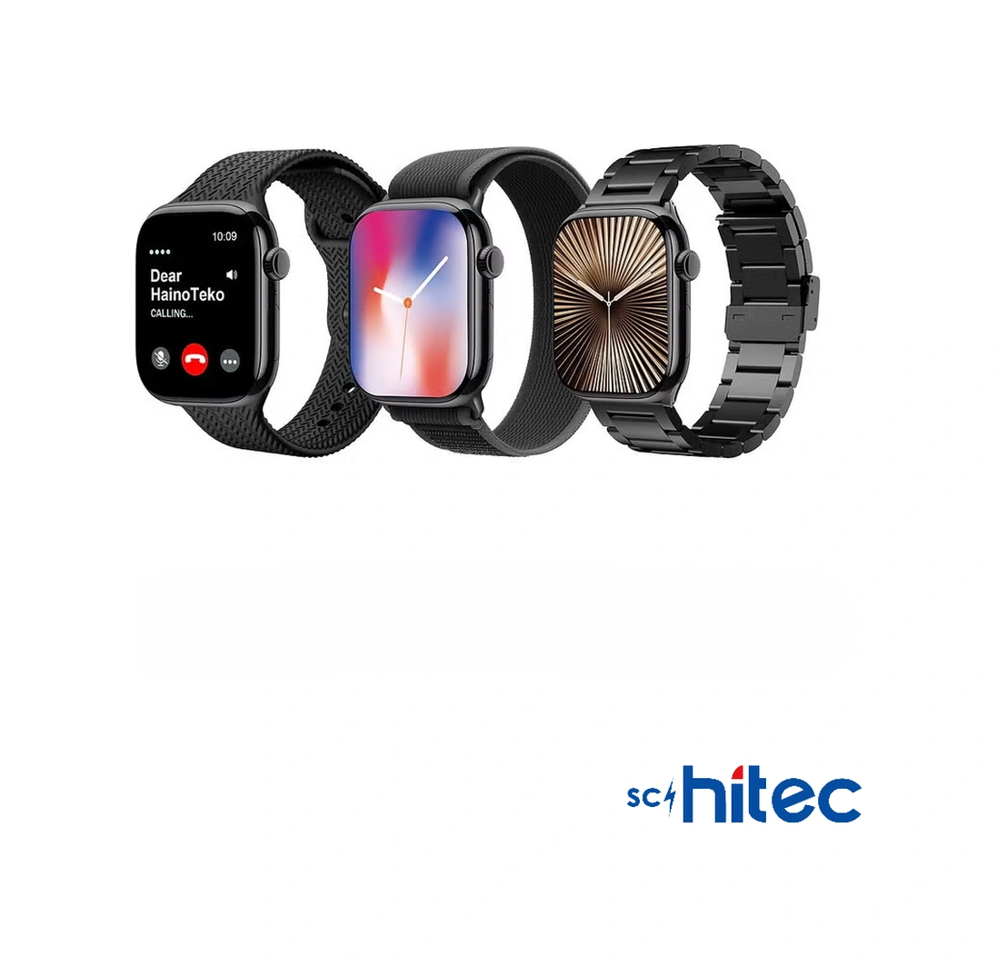 Schitec Teko10 Watch Ultra 10 Amoled Ekran Waterproof Akıllı Saat + 3 Kordonlu (İthalatçı Garantili)