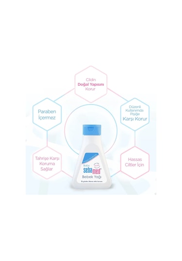 Sebamed Bebek Yağı 150 ML 5'li Set