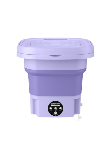 Tcherchı 8l Taşınabilir Katlanabilir Mini Çamaşır Makinesi 001
