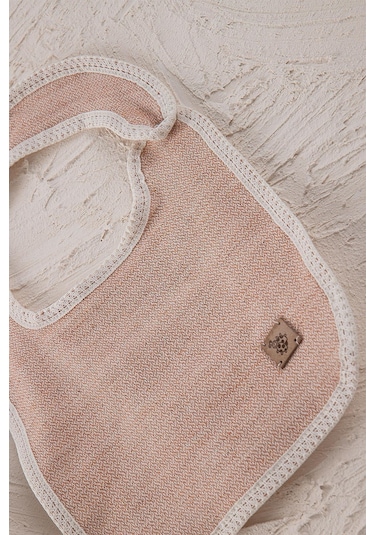 Ecocotton Hasna Terra 2-5 Yaş %100 Organik Pamuk Keten Melanj 4' Lü Bebek Panço Seti Turuncu