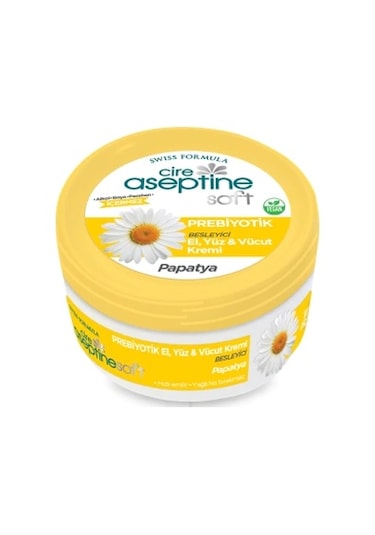 Cire Aseptine Soft Papatya Prebiyotik Nemlendirici Bakım Kremi 200 ML