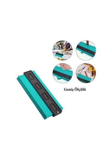 Buffer Çok Fonksiyonlu Plastik Kontur Ölçüm Cihazı Ahşap Fayans Şekillendirme Kalıbı