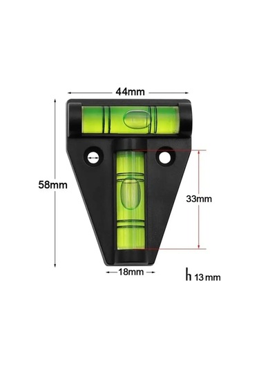 İnşaat Terazisi. Mini İki Yüzeyli Terazisi. 171430828