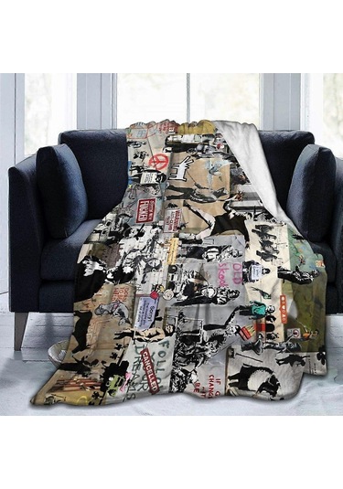 Blackpink Yumuşak Mikro Polar Battaniye Ekose Kanepe Battaniyesi Yetişkinler Ve Çocuklar İçin -sys20412 Özel ler Diğer