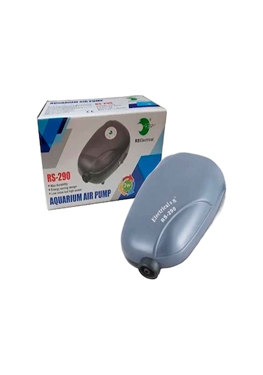 Rs 290 Tek Çıkışlı Akvaryum Hava Motoru 1,2 L/min 3 W