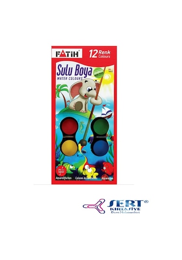 Fatih Sulu Boya 12li N11.284