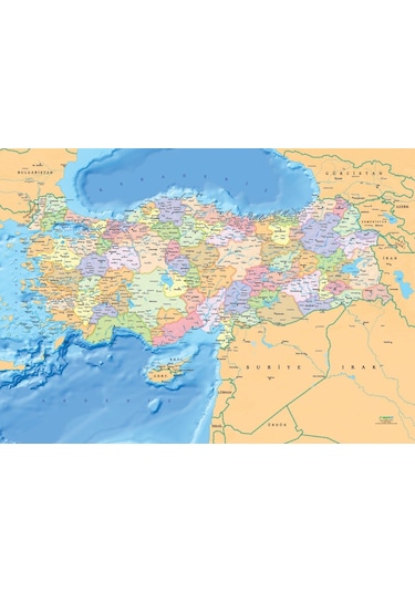 Ks Games 300 Parça Türkiye Haritası Puzzle - 19263