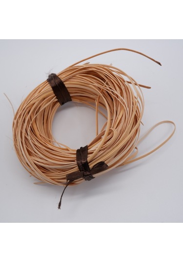 Yassı Rattan Doğal Bambu Çubuk 35 Gr Brüt - 2 Mm Rattan Ip