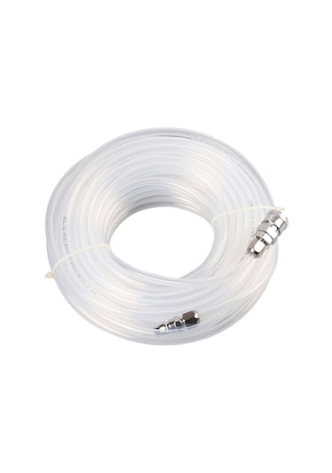 Suntek Otomotiv Mağazaları Için Pnömatik Düz Boru Beyaz-10m