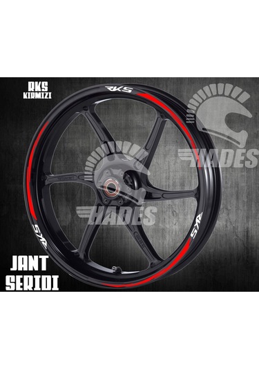 Rks Jant Şeridi Kırmızı