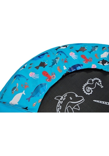 Plum Sesli Trambolin - Ocean Çok Renkli