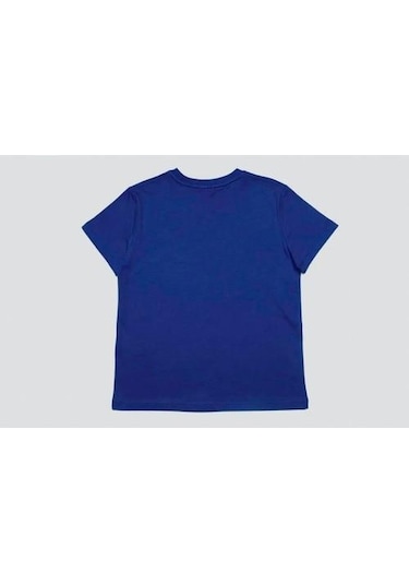 Benetton T-shırt Saks Mavisi