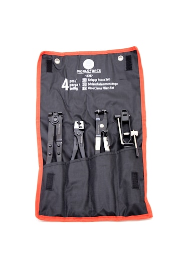 Worldforce 4 Parça Profesyonel Kelepçe Pense Seti